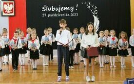 Pasowanie na Ucznia Szkoły Podstawowej w Chybicach 1