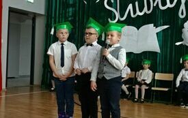 Ślubowanie klasy pierwszej - PSP Łomno 68