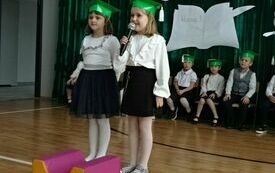 Ślubowanie klasy pierwszej - PSP Łomno 75