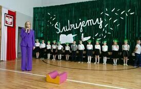 Ślubowanie klasy pierwszej - PSP Łomno 97