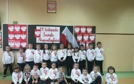 Święto Niepodległości w przedszkolu. 11