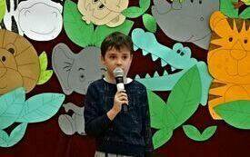 Konkurs recytatorski &bdquo;Idziemy do ZOO&rdquo; - PSP Łomno 74