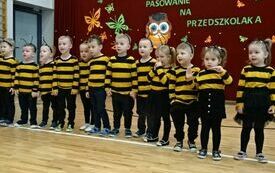 Pasowanie na przedszkolaka - PSP Łomno 84