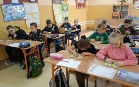 Natalka i Antek w Świecie Wielkiej Matematyki w klasie III b 5