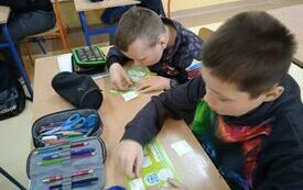 Natalka i Antek w Świecie Wielkiej Matematyki w klasie III b 6