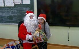 Mikołajki w klasie drugiej PSP w Godowie 7