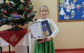 Sukces  uczennicy Publicznej Szkoły Podstawowej w Chybicach w X Gminnym Konkursie Recytatorskim klas I-III 1
