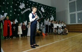 Spotkanie wigilijne w Publicznej Szkole Podstawowej w Łomnie 13