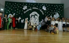 Spotkanie wigilijne w Publicznej Szkole Podstawowej w Łomnie 18
