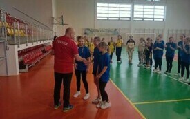GMINNE ZAWODY W MINI PIŁKI SIATKOWEJ.  DZIEWCZĘTA Z SZERZAW NAJLEPSZE. 2