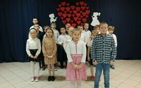 Dzień Babci i Dziadka  PSP w Dąbrowa 3