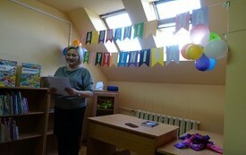 Pasowanie na Czytelnika w PSP w Łomnie 4