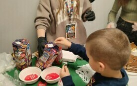 Finał Wielkiej Orkiestry Świątecznej Pomocy w naszej szkole - PSP Łomno 15