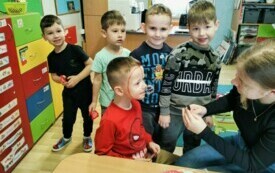 Finał Wielkiej Orkiestry Świątecznej Pomocy w naszej szkole - PSP Łomno 36