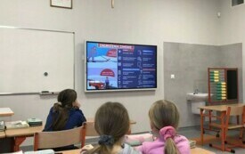 ,,Bezpieczne ferie &ndash; bezpieczna zima&rdquo; - PSP Łomno 2