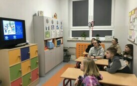 ,,Bezpieczne ferie &ndash; bezpieczna zima&rdquo; - PSP Łomno 3
