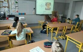 ,,Bezpieczne ferie &ndash; bezpieczna zima&rdquo; - PSP Łomno 6