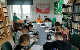 ,,Bezpieczne ferie &ndash; bezpieczna zima&rdquo; - PSP Łomno 8