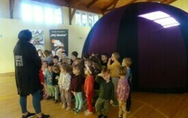 Mobilne Planetarium w naszej szkole 10