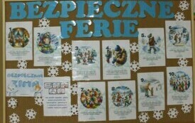 "A po trudzie- odpocząć należy&hellip;". O bezpiecznych feriach w świetlicy szkolnej w Chybicach 5