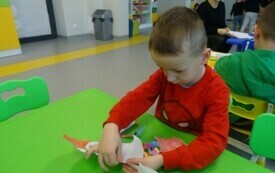 Zajęcia dodatkowe w oddziale przedszkolnym  - PSP Łomno 11