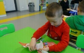 Zajęcia dodatkowe w oddziale przedszkolnym  - PSP Łomno 12