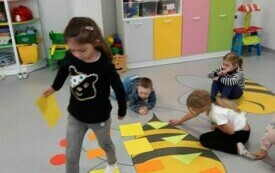 Zajęcia dodatkowe w oddziale przedszkolnym  - PSP Łomno 32