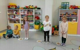 Zajęcia dodatkowe w oddziale przedszkolnym  - PSP Łomno 38