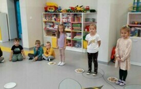 Zajęcia dodatkowe w oddziale przedszkolnym  - PSP Łomno 41
