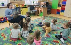 Dzień dinozaura w przedszkolu w Chybicach 1
