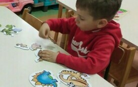 Dzień dinozaura w przedszkolu w Chybicach 3