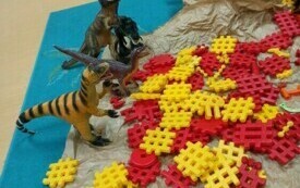 Dzień dinozaura w przedszkolu w Chybicach 9