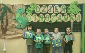 Dzień dinozaura w przedszkolu w Chybicach 20