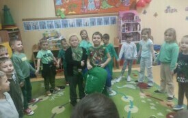 Dzień dinozaura w przedszkolu w Chybicach 21