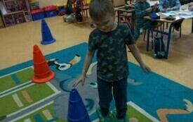 Dzień dinozaura w przedszkolu w Chybicach 24