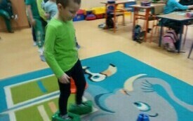 Dzień dinozaura w przedszkolu w Chybicach 27