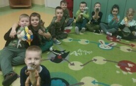 Dzień dinozaura w przedszkolu w Chybicach 29