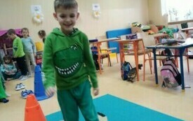 Dzień dinozaura w przedszkolu w Chybicach 33