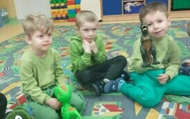 Dzień dinozaura w przedszkolu w Chybicach 35