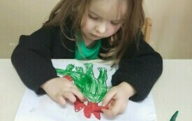 Dzień dinozaura w przedszkolu w Chybicach 40