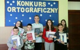 Szkolne Konkursy Ortograficzne w Chybicach 1