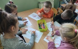Dzień jeża w grupach przedszkolnych - PSP Łomno 7