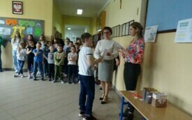 Rozstrzygnięcie konkursu na Pi - wiersz w PSP w Godowie 14