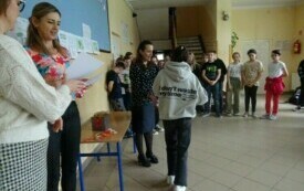 Rozstrzygnięcie konkursu na Pi - wiersz w PSP w Godowie 15