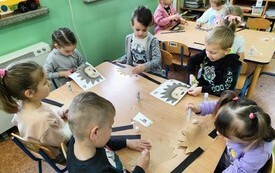 Dzień jeża w grupach przedszkolnych - PSP Łomno 17