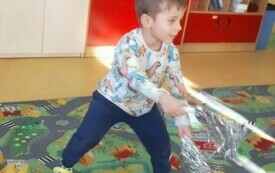 Muzyczne popołudnia u przedszkolak&oacute;w z Chybic 4