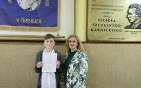 Uczniowie z Chybic- finalistami konkurs&oacute;w przedmiotowych 1