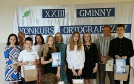 XXIII Gminny Konkurs Ortograficzny w Chybicach 1