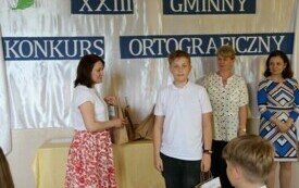 XXIII Gminny Konkurs Ortograficzny w Chybicach 21