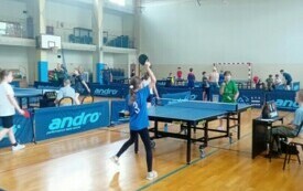 DRUŻYNOWY TENIS STOŁOWY. DZIEWCZĘTA Z SZERZAW W FINAŁALE WOJEW&Oacute;DZTWA	 3
